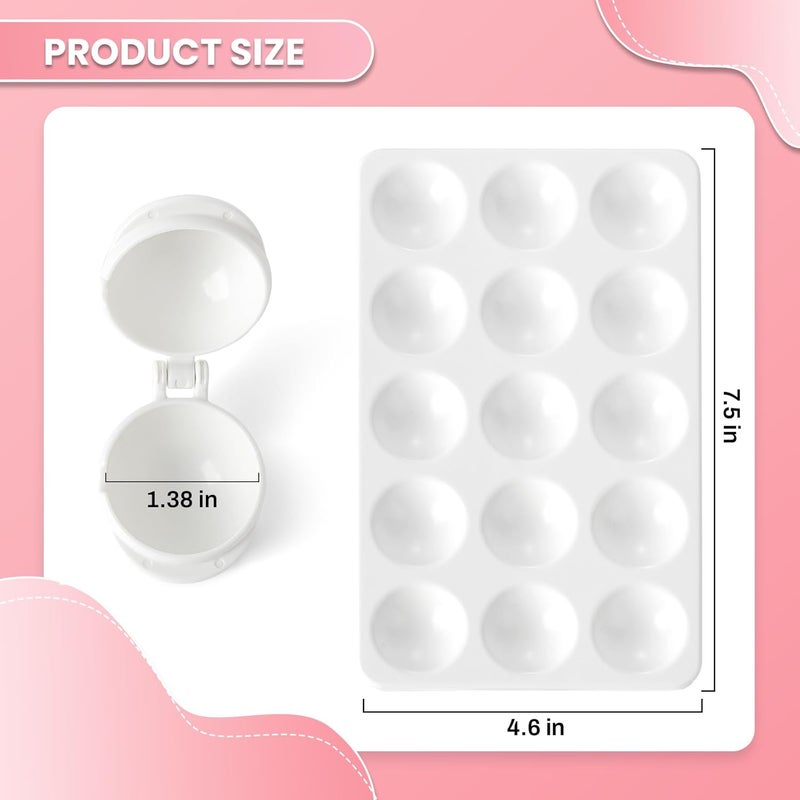 MITCHENIFY Round Sphere Cake Pop Mold Press with Tray Set, Plastic Cake Pop Shapes Cutter and Pusher Kit, Baking Molds Accessories Supplies for Home Baking, Birthday Parties,Wedding Desserts - Image 5